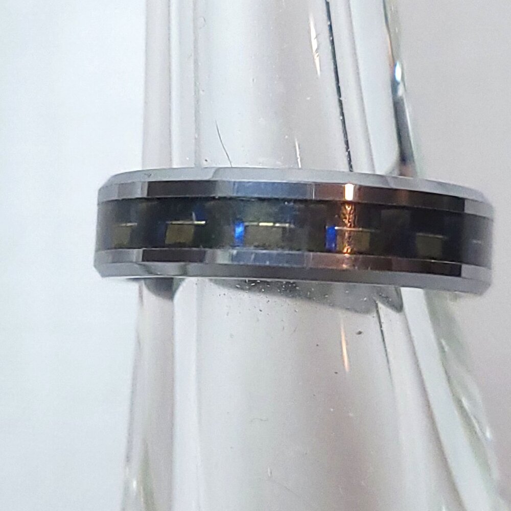 Tungsten Carbide Inlay Ring